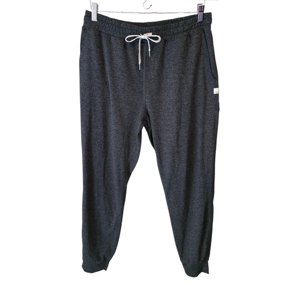 Vuori Performance Jogger In Charcoal Heather Large EUC!